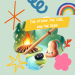 The Straw, the Coal, and the Bean - Grimms' Brothers Fairytales