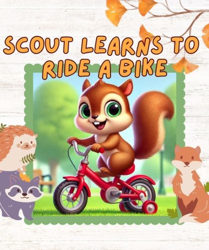 Scout Learns to Ride a Bike - Easy Read Stories