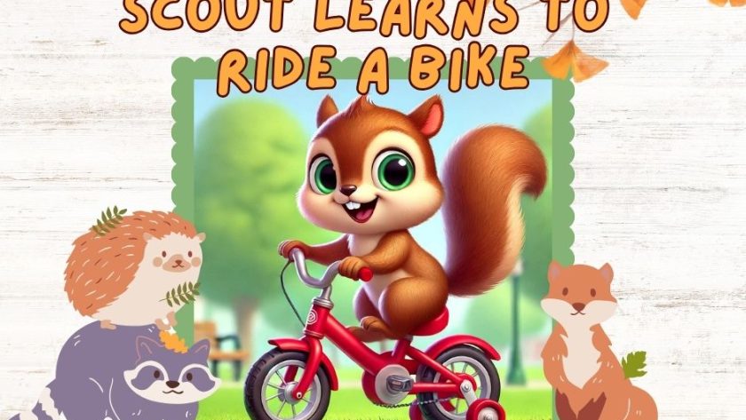 Scout Learns to Ride a Bike - Easy Read Stories