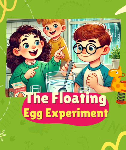 The Floating Egg Experiment by EasyReadStories.com
