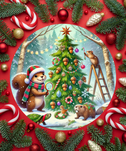 The Christmas Tree Detective by EasyReadStories.com